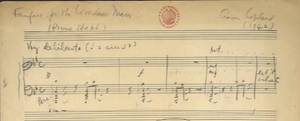 Copland Fanfare1942 sketchLC.PNG